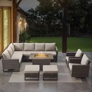incomplete)))) Basilius 2 - Piece Corduroy Sectional