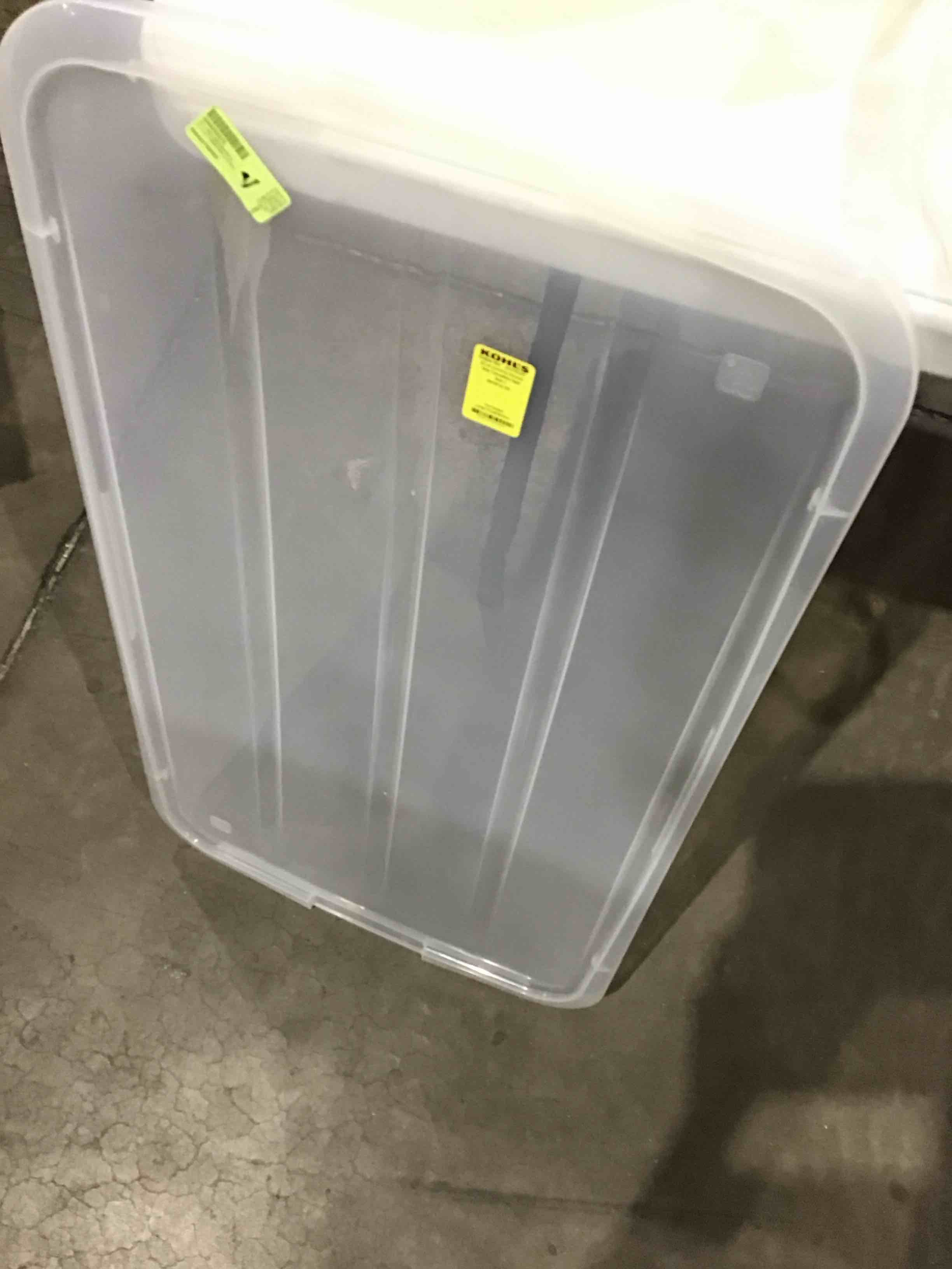 incomplete))))(Cover) Food Storage Container with Lid, Clear - optimal for pantry organization, flour, sugar, and food storage