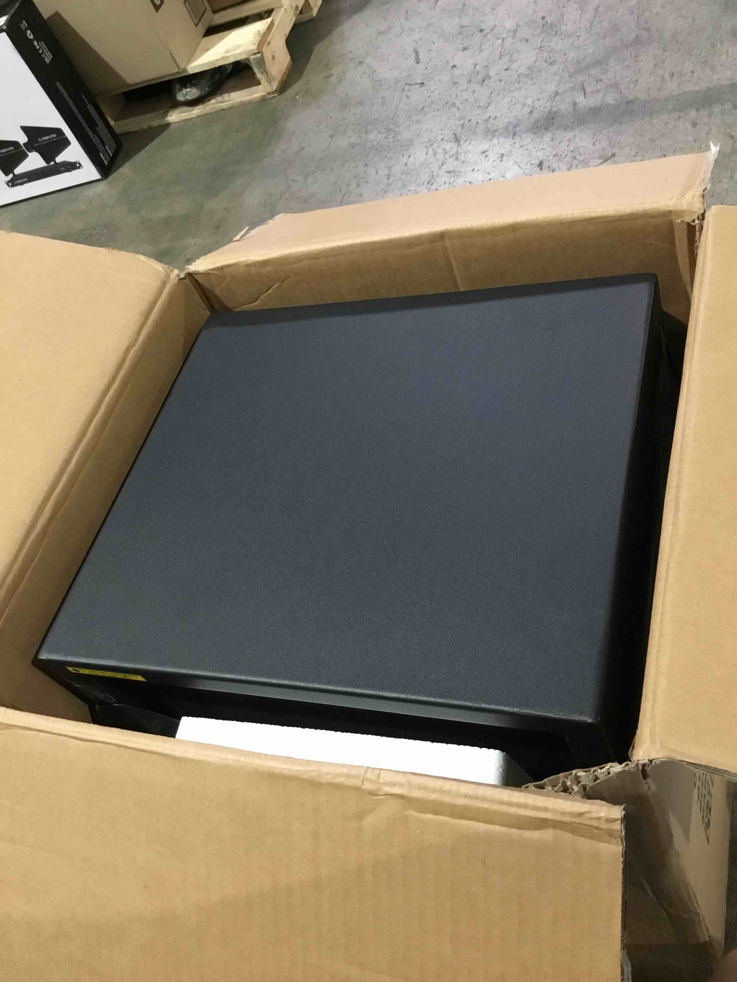 Condition photo showing Good Condition for 5.2 cuft large safes for home use water and fireproof, digital security fire safe box with programmable keypad, spare keys & removable shelf, anti-theft document safe for money, medicine and valuables