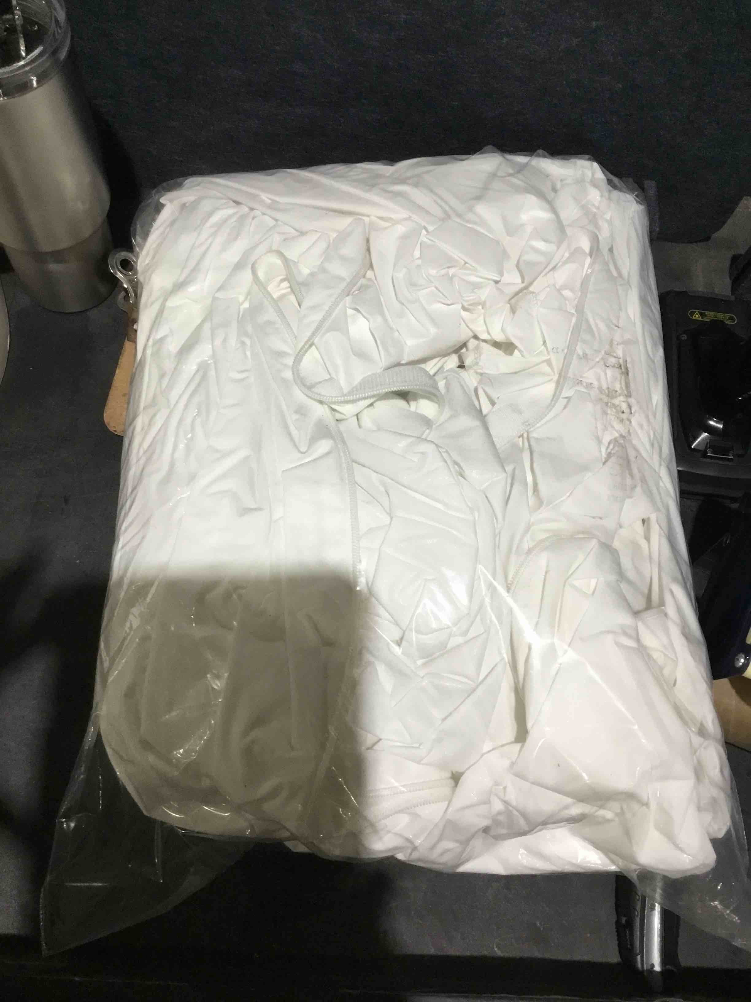 Condition photo showing As Is for utopia bedding premium waterproof bed bug mattress cover, twin xl zippered mattress protector, 12 inches deep, dust mite proof 6-sided mattress encasement for bed