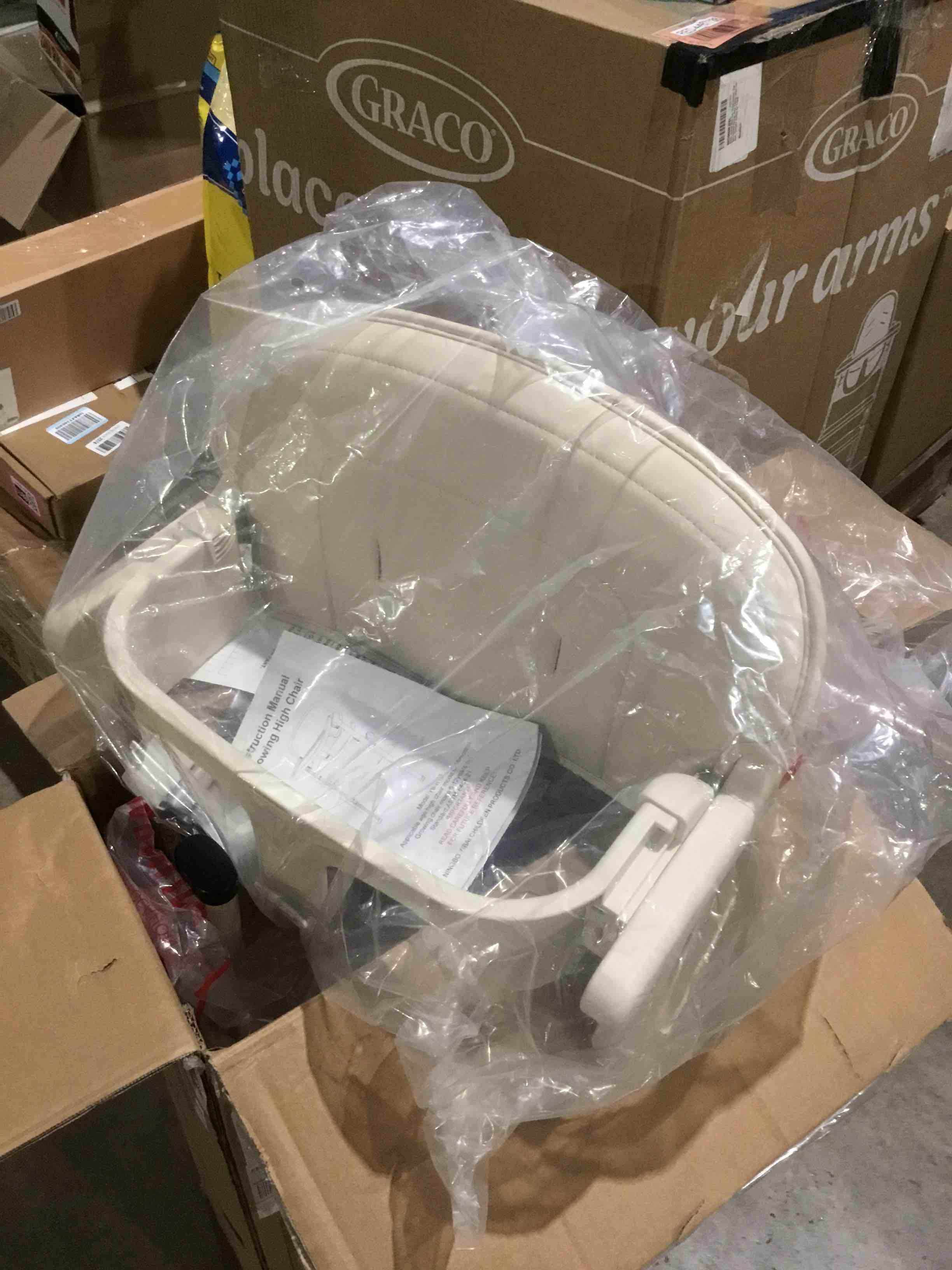 Condition photo showing Good Condition for high chairs for babies and toddlers, baby high chair adjustable height, dining chair with removable tray, ergonomic toddler feeding seat, sturdy & durable construction, beige