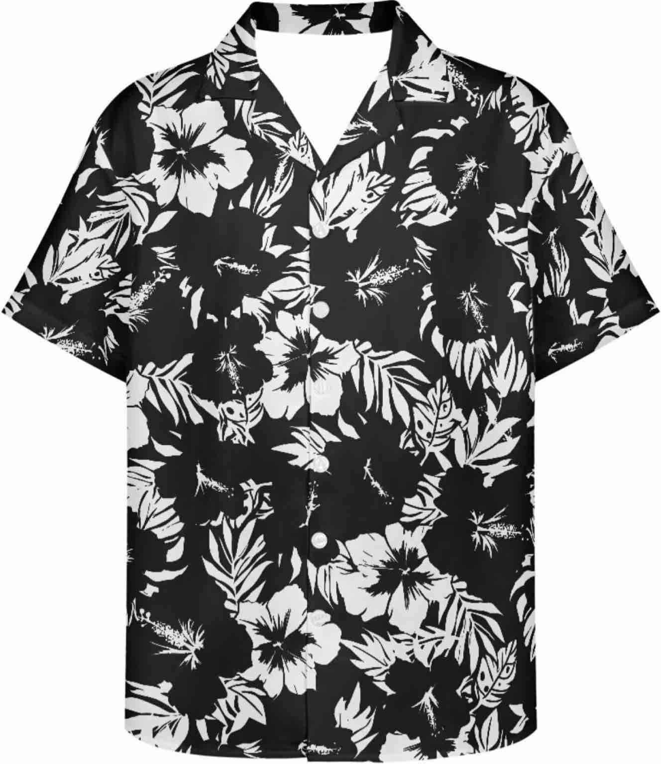 cumagical men’s hawaiian shirt short sleeve button up casual beach shirt lightweight summer vacation wear size xxl