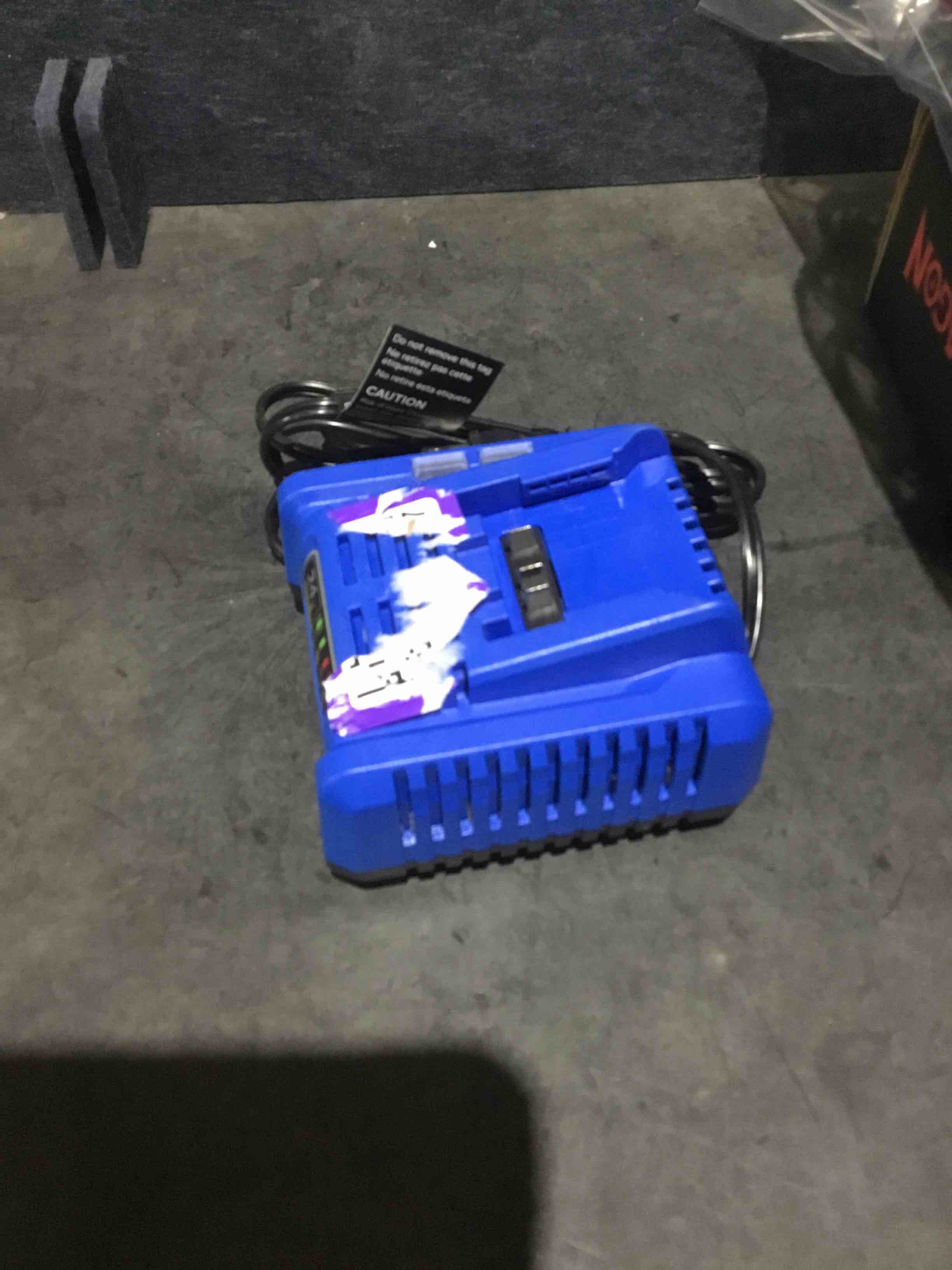 Condition photo showing Good Condition for kobalt krc 2445-03 24-volt lithium ion battery charger for cordless tools