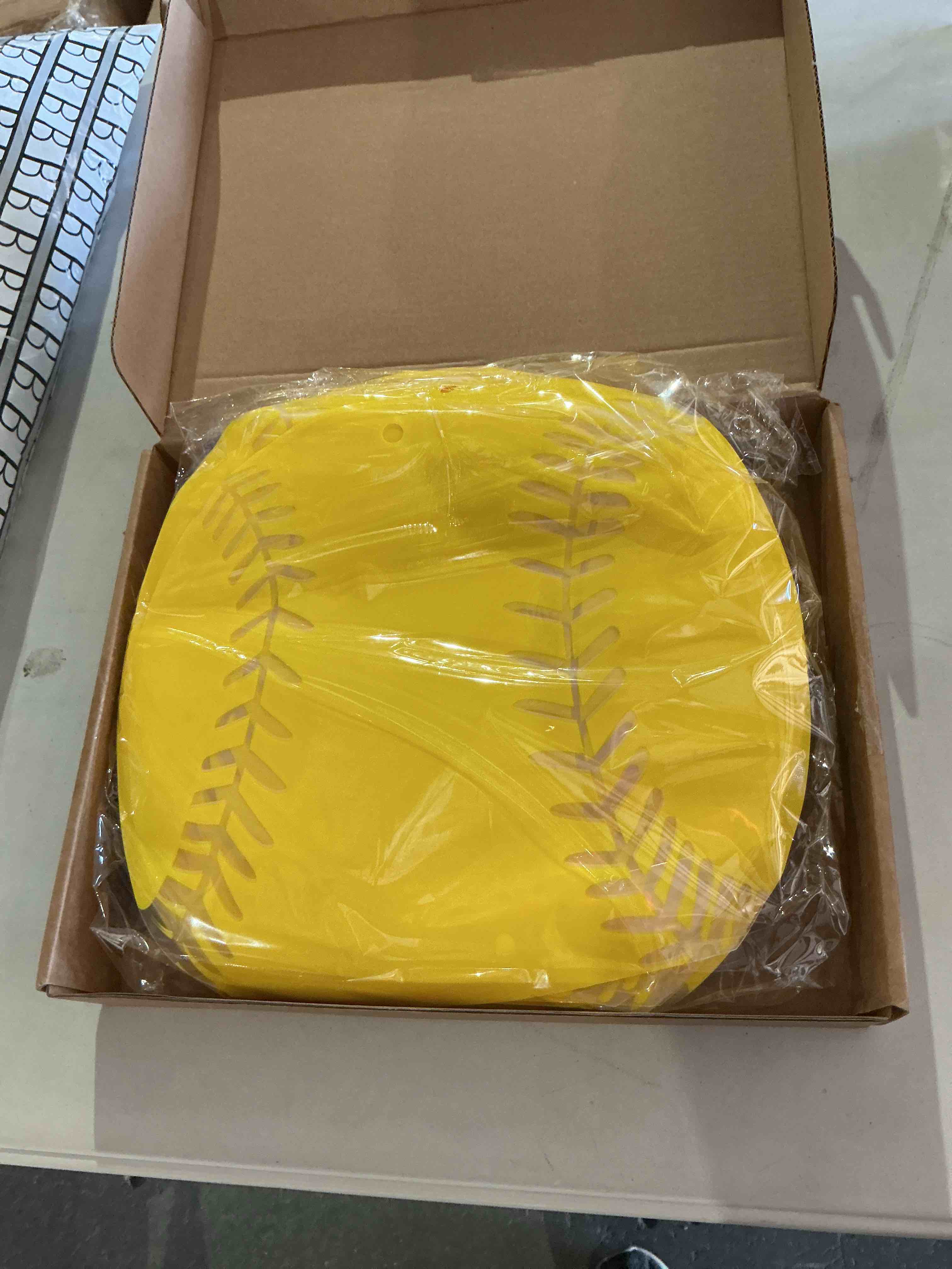 Condition photo showing New/Like New for resurhang 60 pcs softball treat bags candy zipper cute softball food goodie gifts bags resealable sport themed snack candy containers for sport birthday baby shower supplies