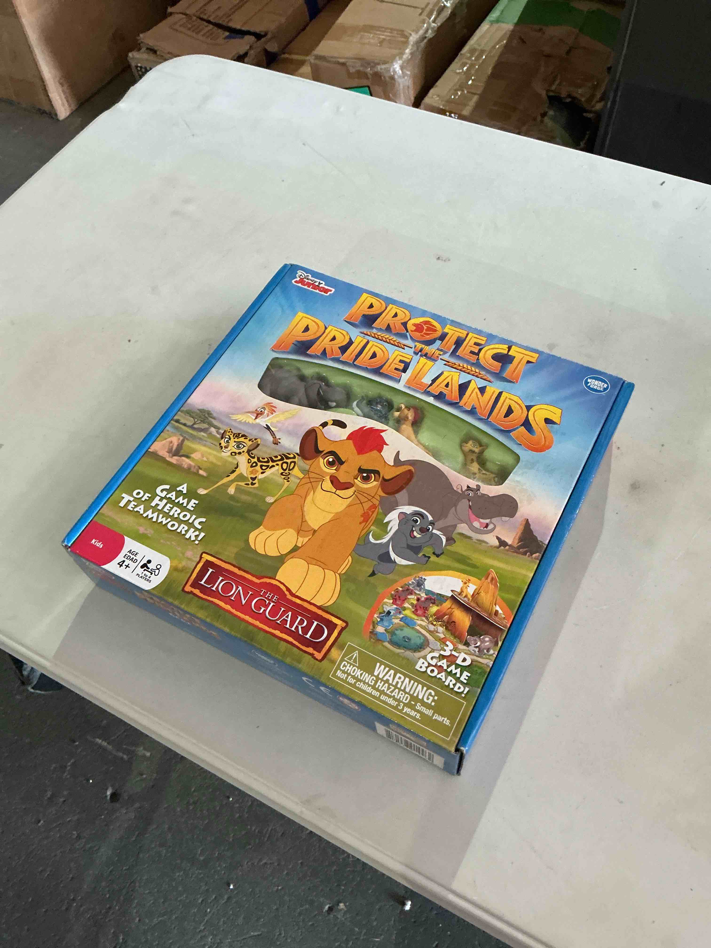 Condition photo showing New/Like New for disney junior the lion guard: protect the pride lands game