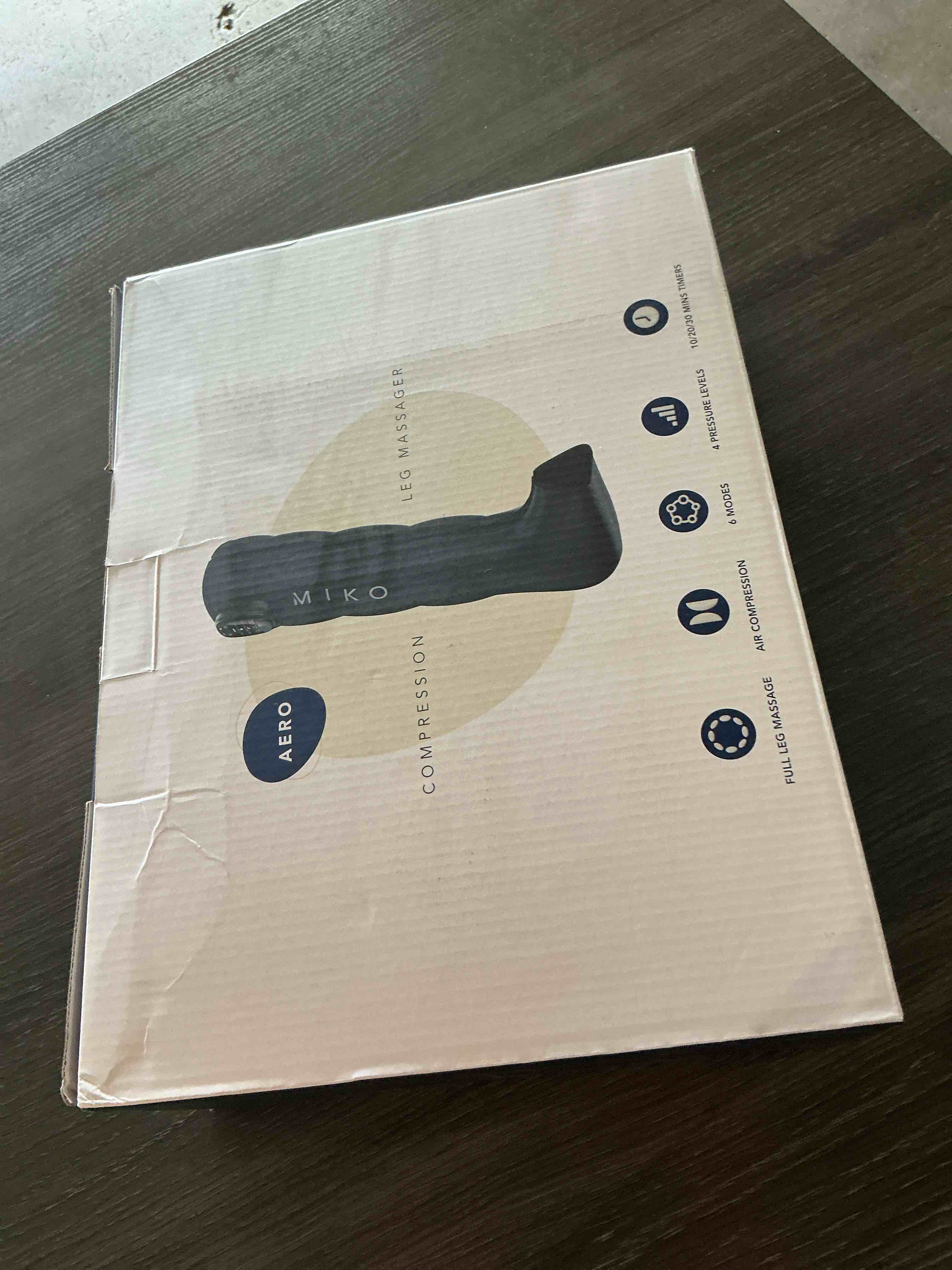Condition photo showing Good Condition for miko aero leg compression massager