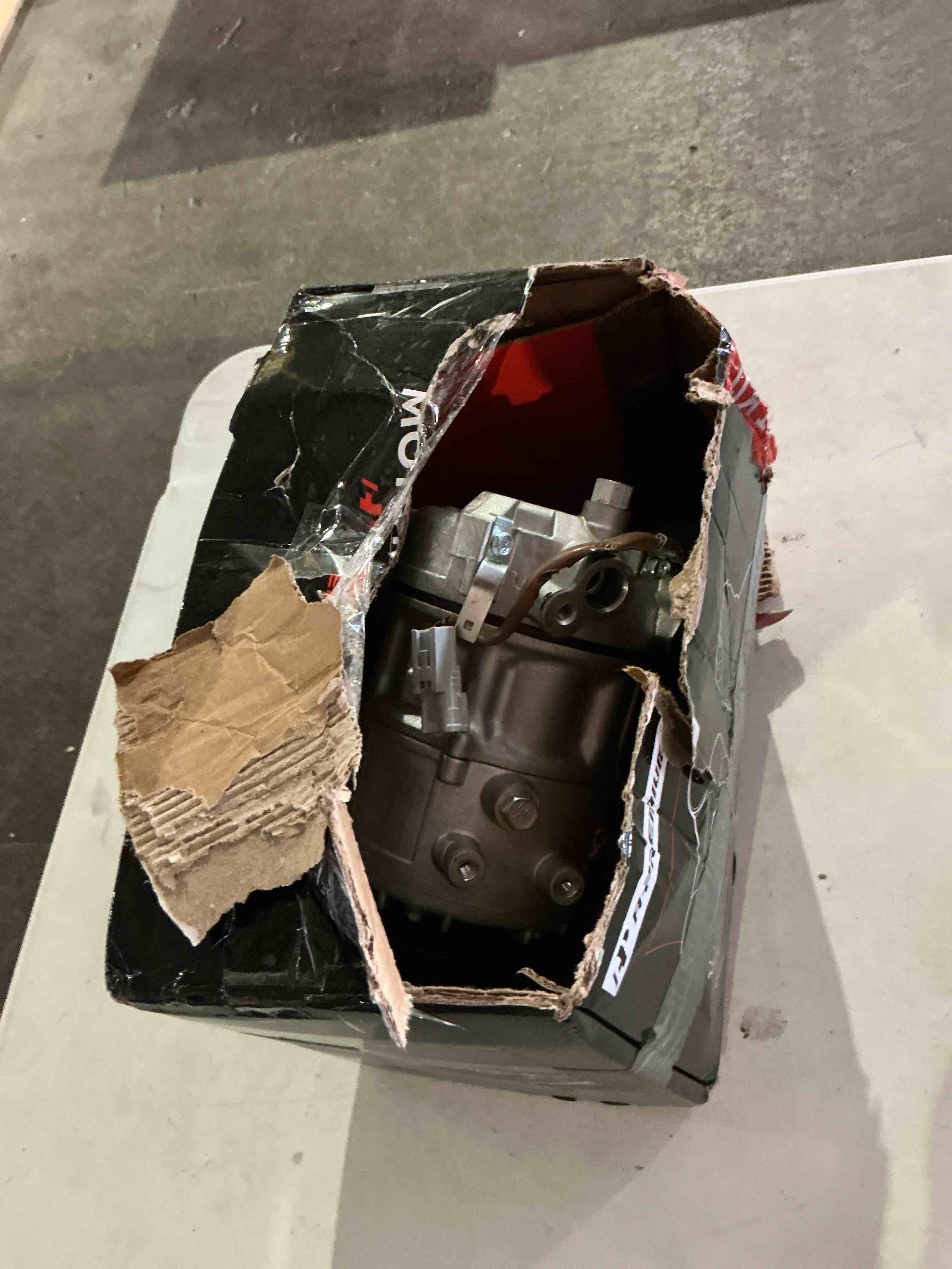 Condition photo showing As Is for a-premium air conditioner ac compressor with clutch compatible with subaru forester 2019 2020 2021 2022 2023