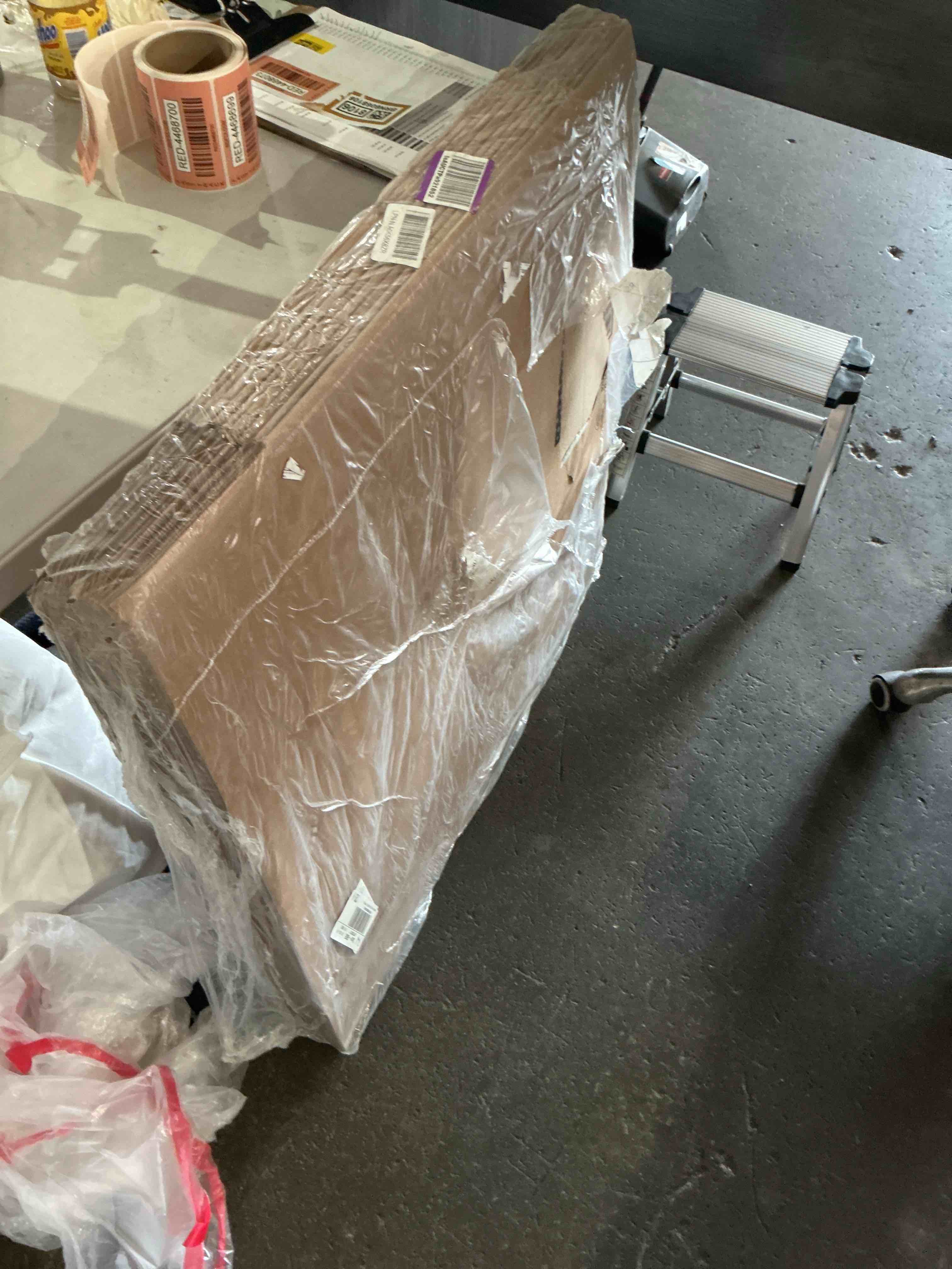Condition photo showing Good Condition for box usa side loading shipping boxes large 26"l x 6"w x 20"h 10-pack - corrugated cardboard box for moving, mailing, packing, packaging and storage