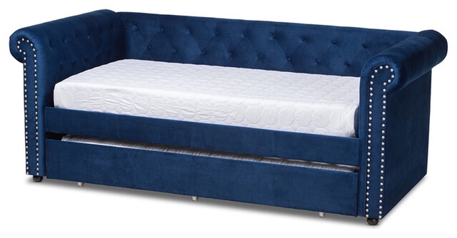  **INCOMPLETE**Home Design Grace Daybed - Dark Blue 