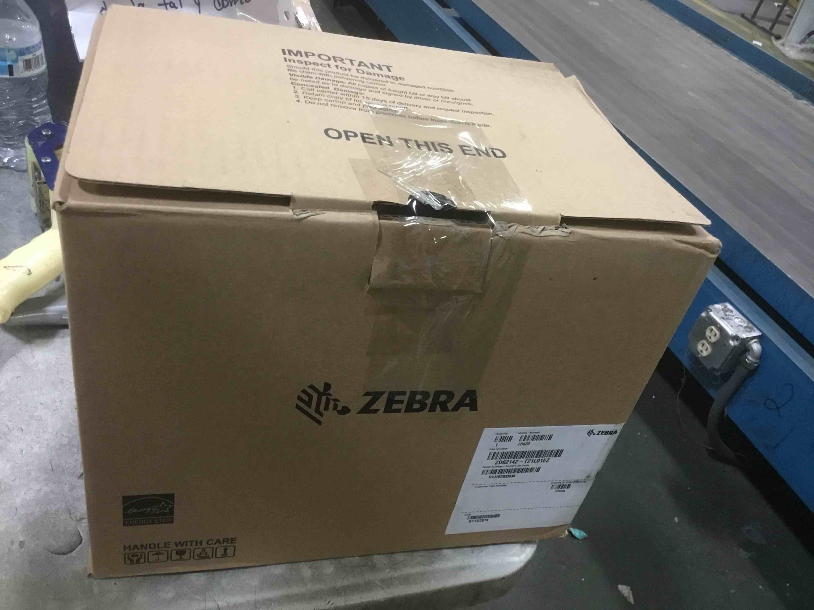 ZEBRA ZD620d Direct Thermal Desktop Printer 203 Dpi Print Width 4 In Ethernet Serial - Foto 2