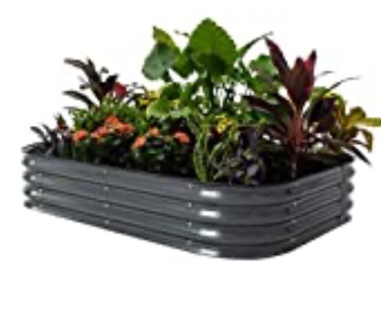 RAISED GARDEN PLANTER & EDGING