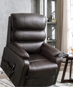 PU LEATHER RECLINER CHAIR BASE & ARM ( MISCELLANEOUS PARTS ONLY )