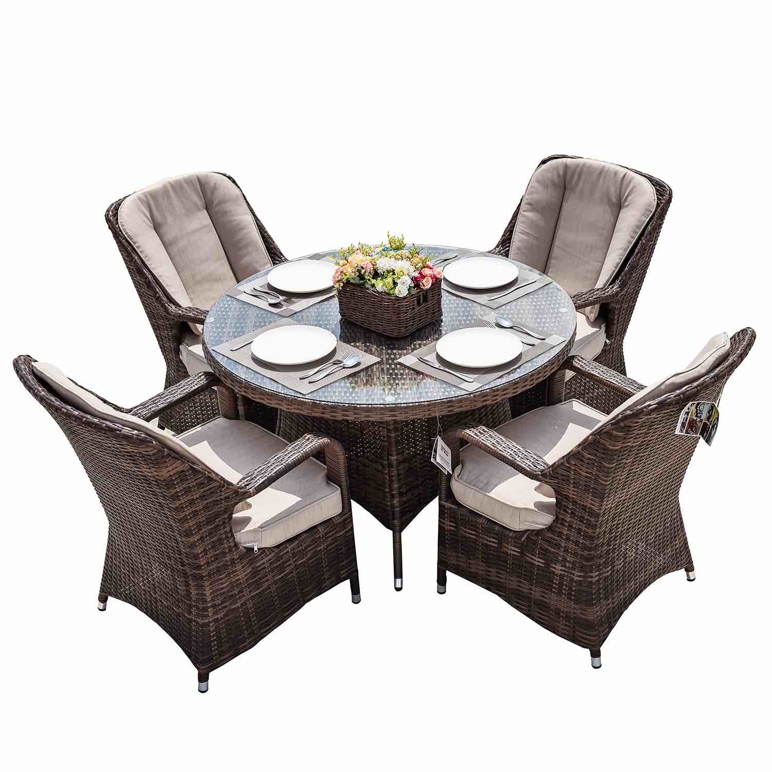 REPLACEMENT ROUND TABLE TOP ( PAD-1709-BR-1-ZJKX ) TABLE TOP ONLY !