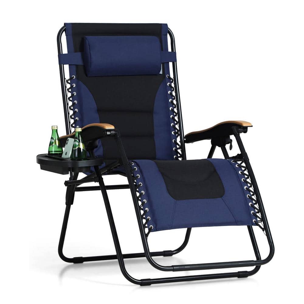 Metal Outdoor Folding Zero Gravity Chair with Cup Holder GLF011NY