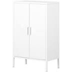 SOUTHSHORE 2 DOOR STORAGE UNIT - WHITE