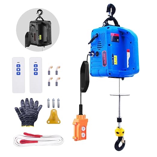 Vopepzg portable powerful electric hoist