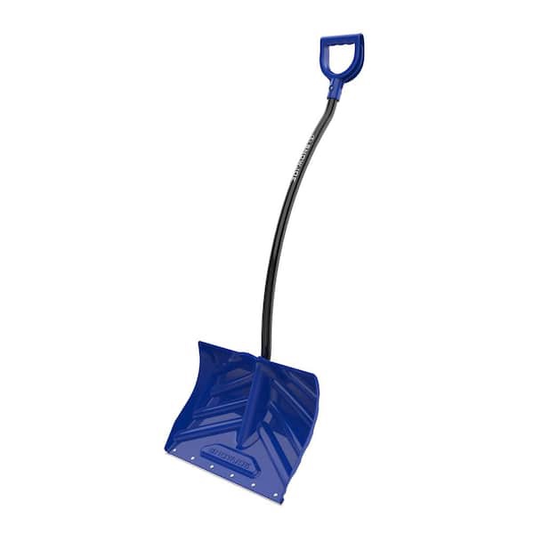 Snow Joe 37 in. Metal Handle Plastic Snow Shovels Set of 2 