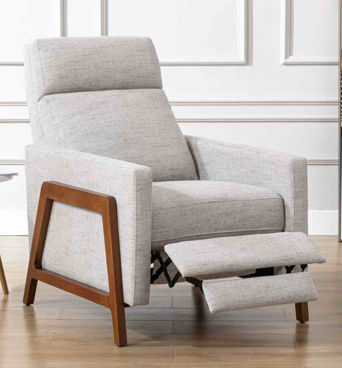 Veneto Sea Oat Push Back Performance Recliner