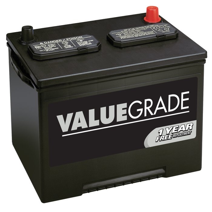 ValueGrade Car Battery, Group Size 24