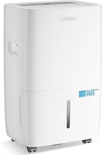 Waykar 80 Pints Energy Star Home Dehumidifier for Spaces up to 5000 Sq Ft