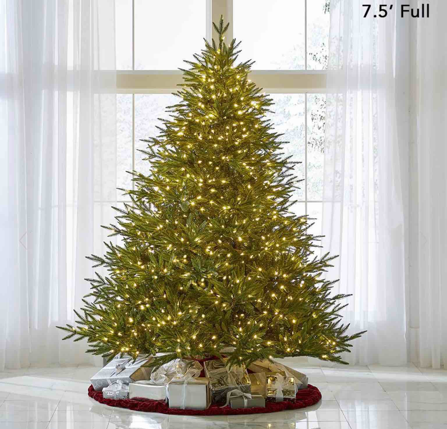 7.5’The World's Best Prelit Fraser Fir