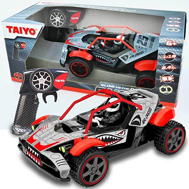 Taiyo Glow-In-The-Dark Dune Buggy Remote Control Car