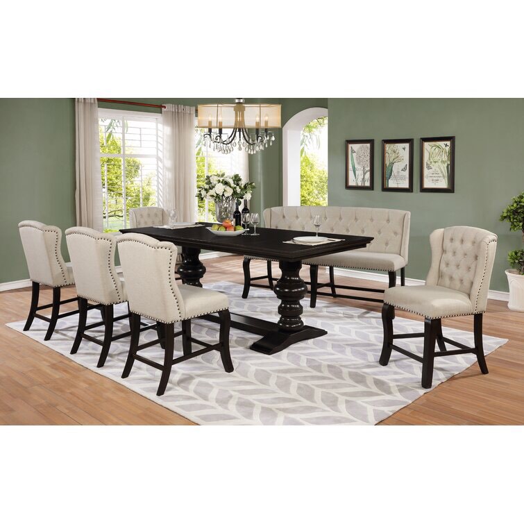 Rudden 7 Piece 36'' Counter Height Dining Set (incomplete, table top only)