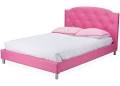 Baxton Studio BBT6440-Full-Pink Platform, Full, Pink (box 1of3)