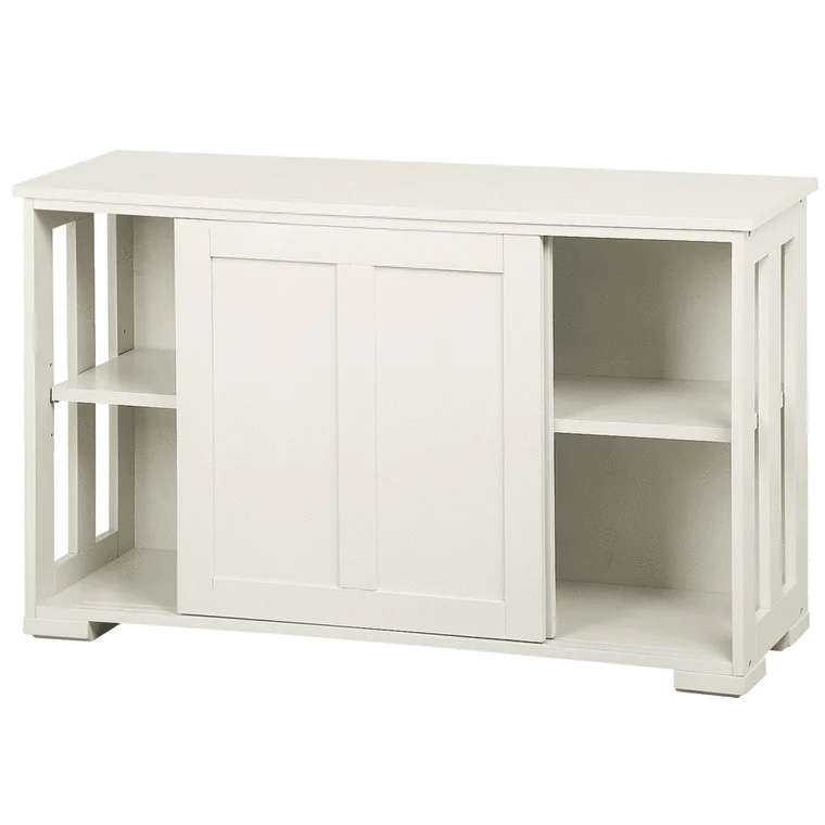Yaheetech Kitchen Buffet Sideboard White (Incomplete, Box 2/2 Only)