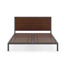Homestyles Queen Bed, Walnut (Incomplete)