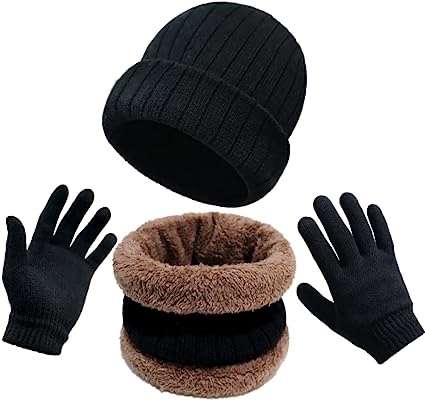 INKNOTE 3 Pieces Winter Warm Suit for...women & mens 
