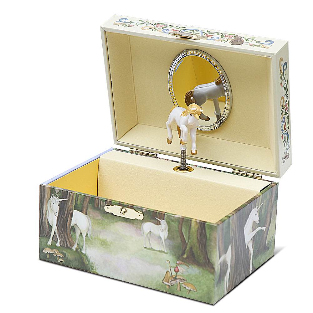 Gental Unicorn Musical Jewelry Box MA6006 Enchantmints