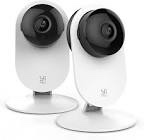 YI 1080P HOME CAMERA TWIN PACK 2X, 2 CAMERAS IN 1 CLOUD ACCOUNT