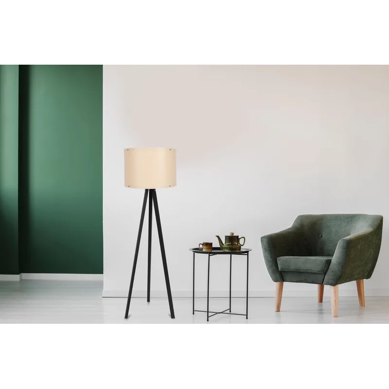 Jaybriel 57” LED tripod Floor Lamp 