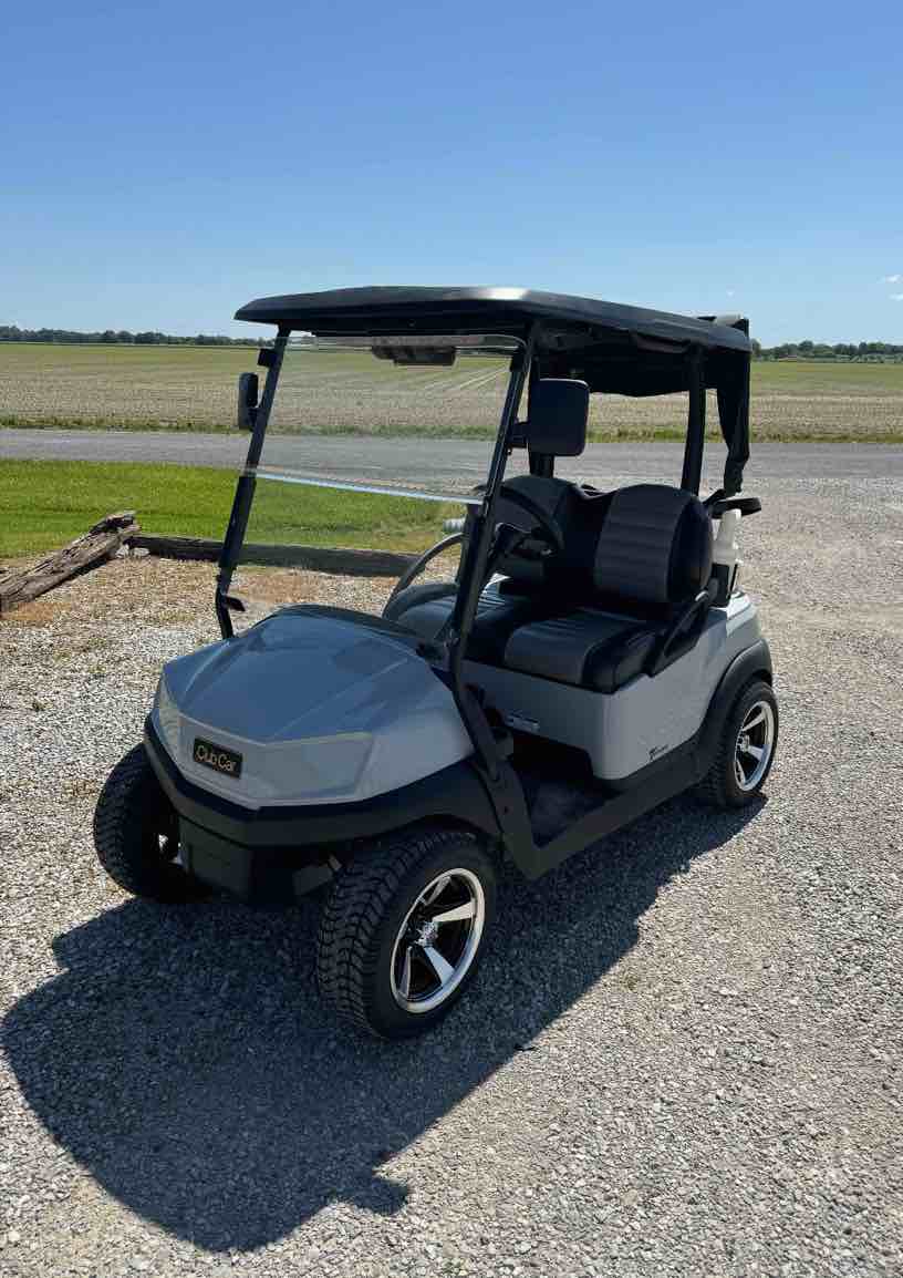 BEAUTIFUL 2020 CLUB CAR TEMPO PLATINUM GRAY GOLF CART INCLUDES APPLE/ANDROID CAR PLAY!