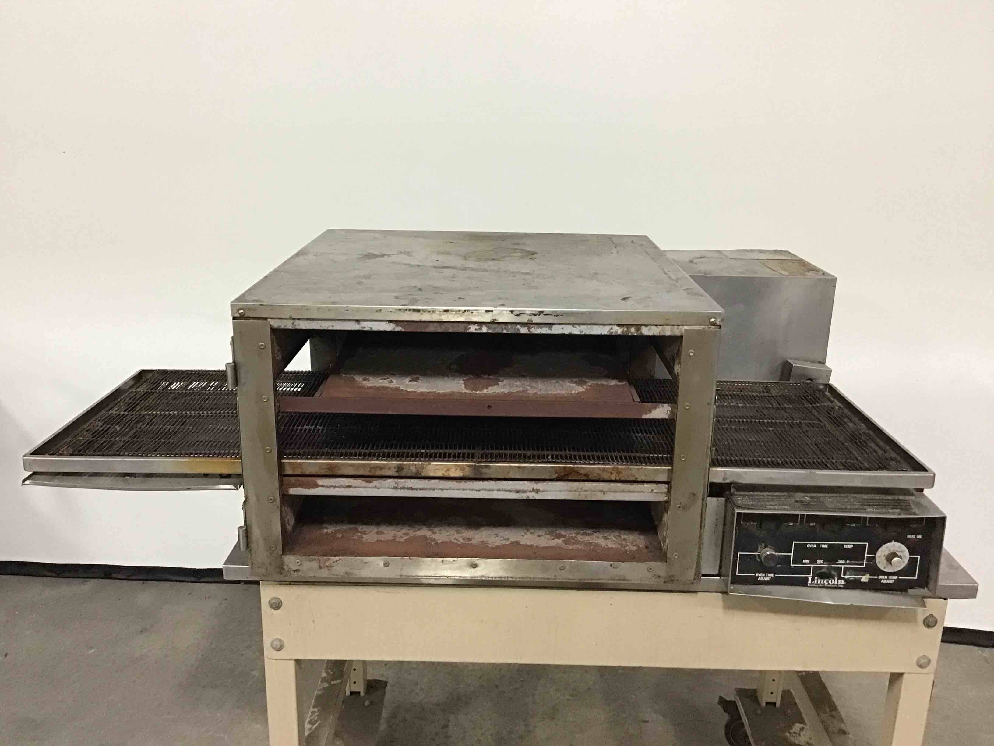 LINCOLN STAINLESS STEEL CONVEYOR PIZZA OVEN