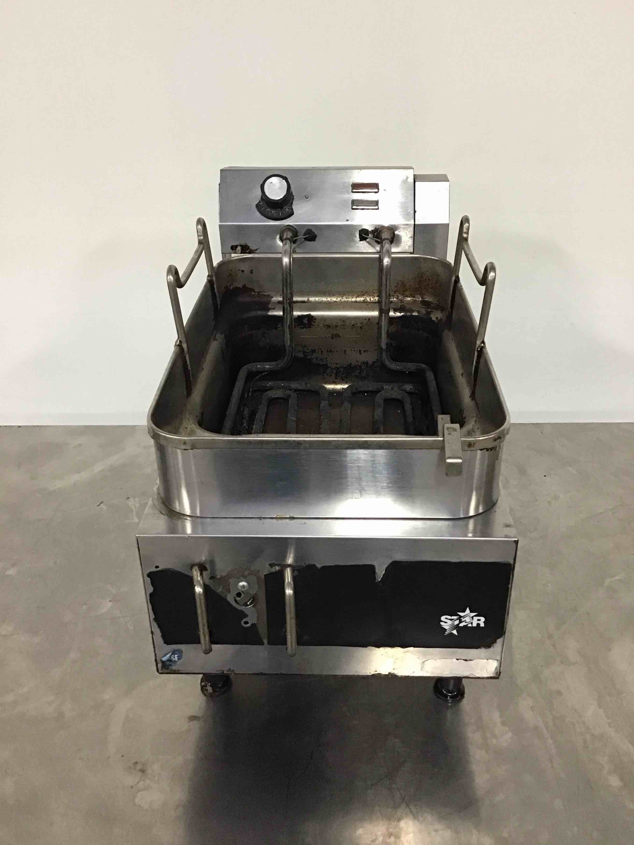 STAR STAINLESS STEEL ELECTRIC COUNTERTOP FRYER