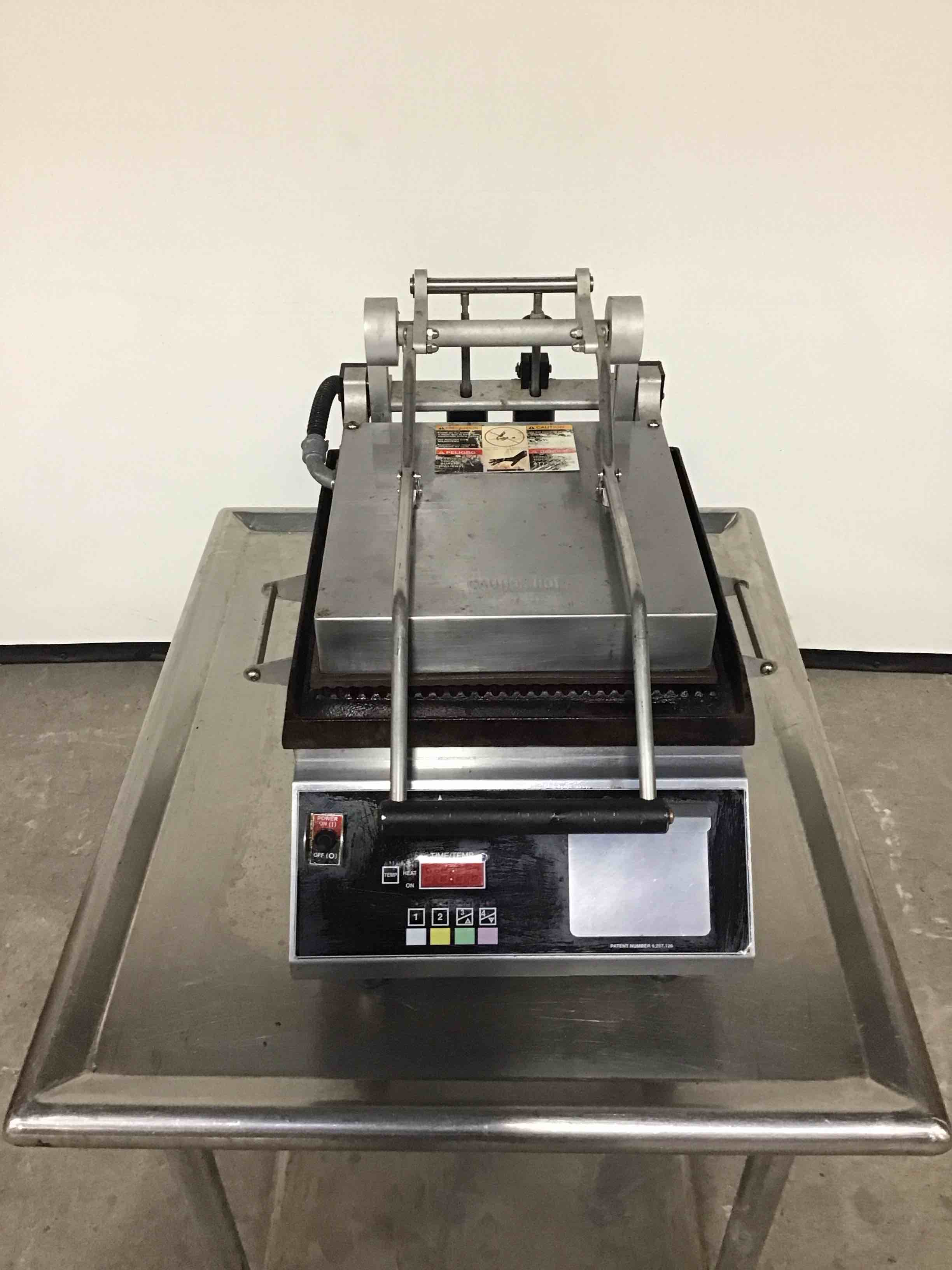 STAR STAINLESS STEEL COUNTERTOP PANINI PRESS