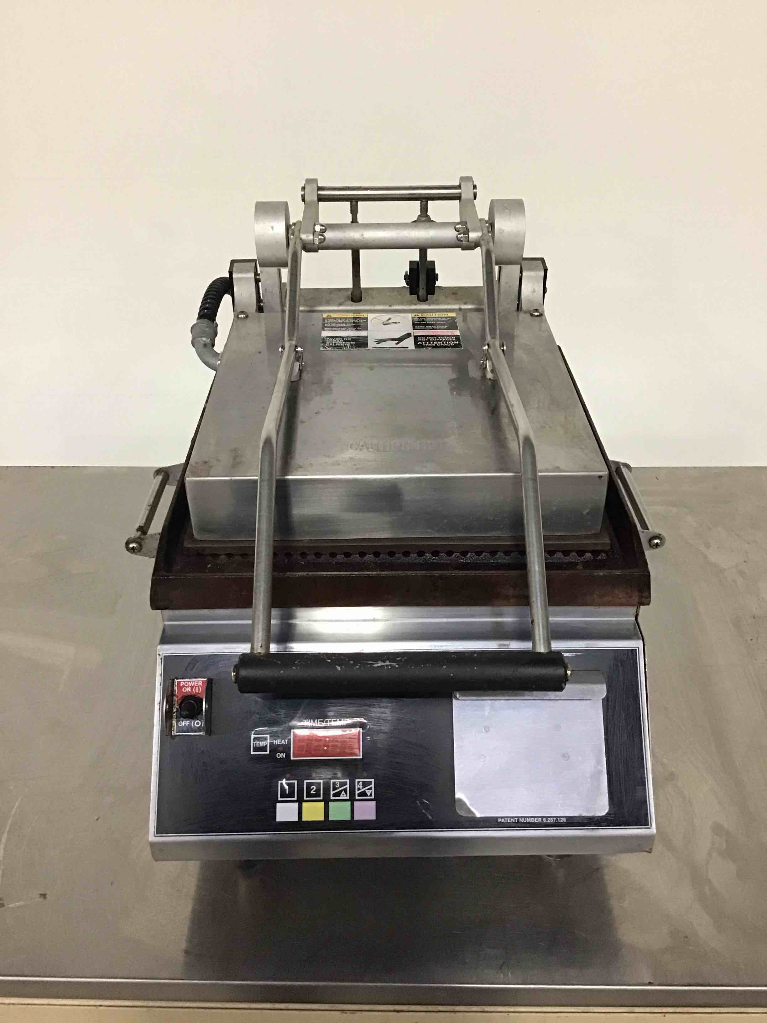 STAR STAINLESS STEEL COUNTERTOP PANINI PRESS