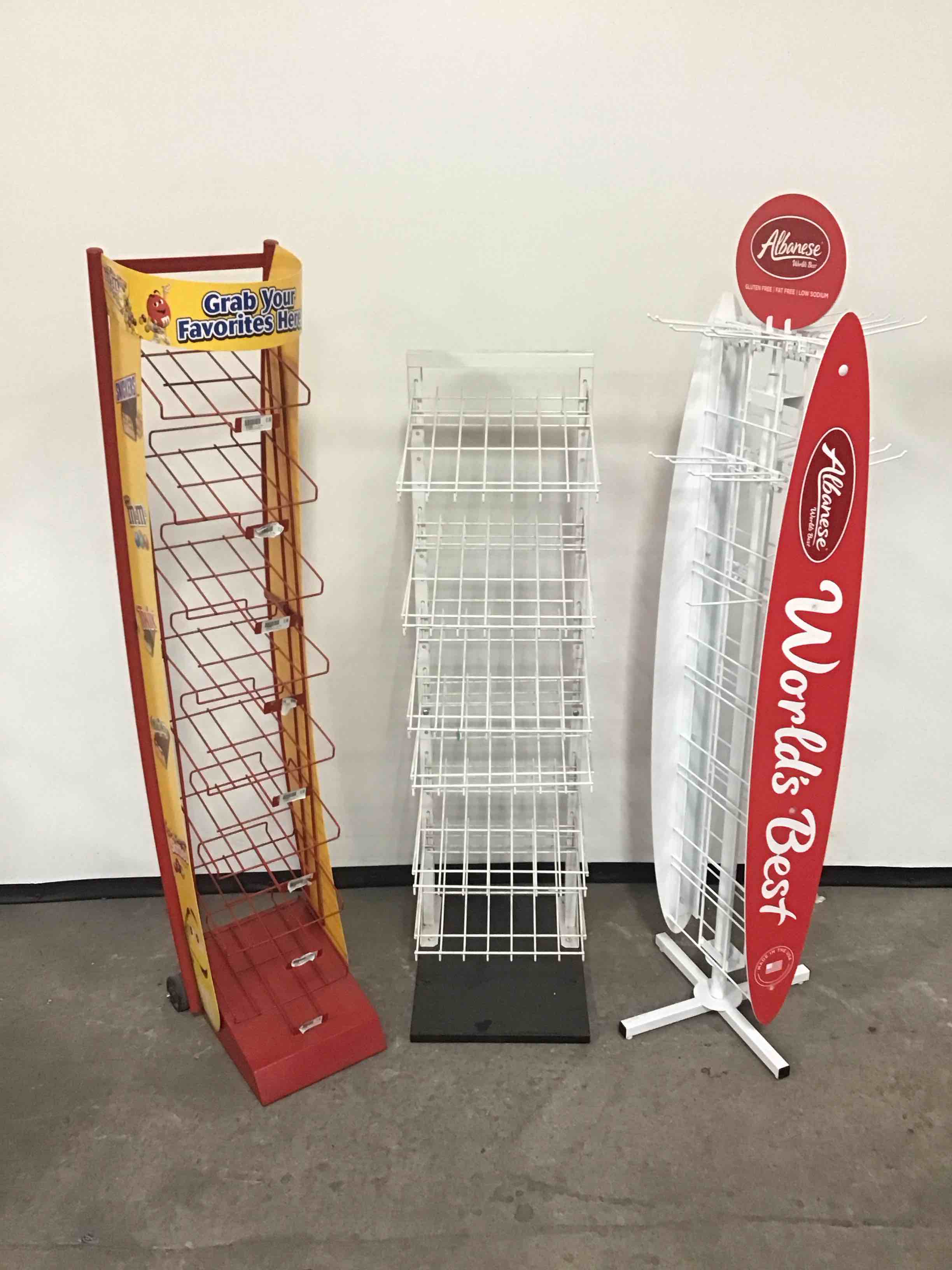 VARIOUS RACK MERCHANDISERS