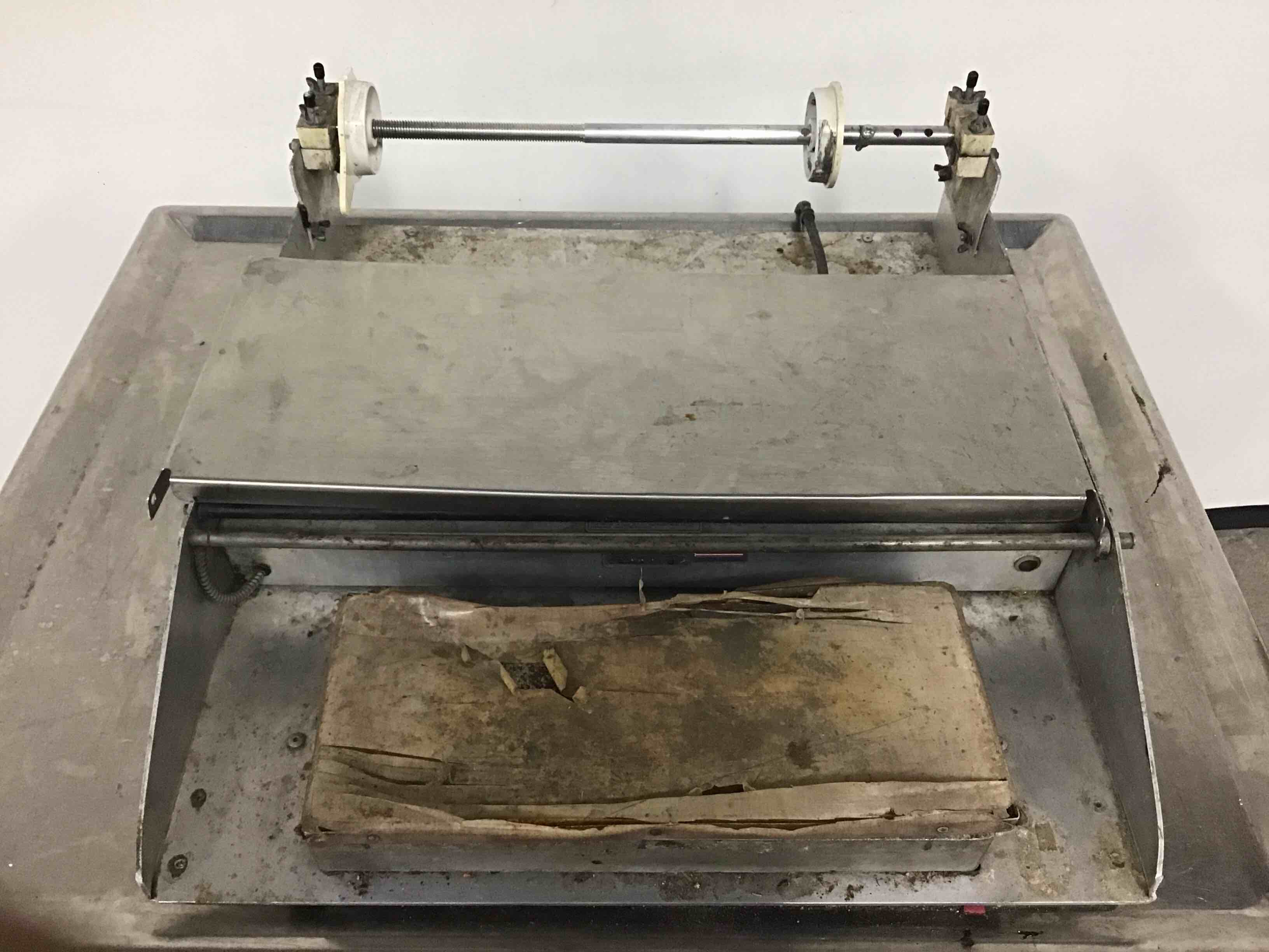 STAINLESS STEEL HEATED PLASTIC WRAP SEALER