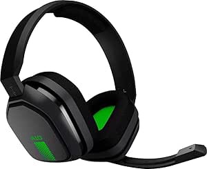 ASTRO Gaming A10 Wireless Headset, Black/Green - Xbox One 