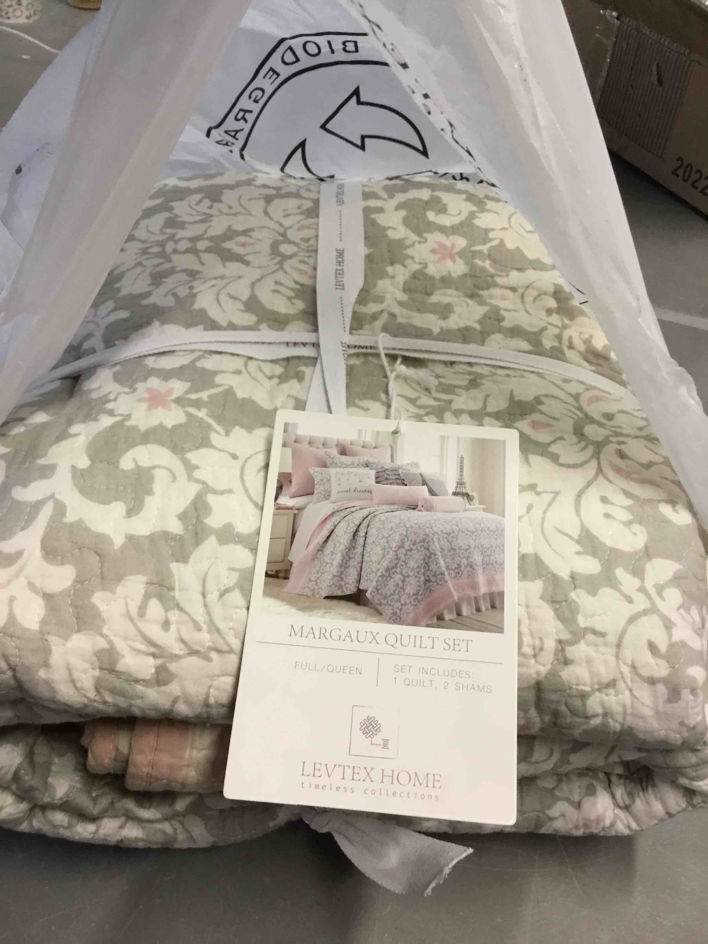 Levtex Margaux Quilt Set, Full/Queen