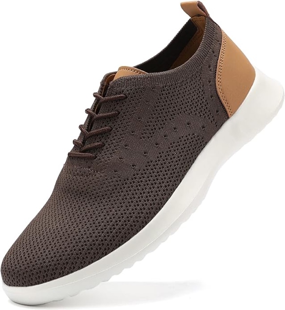 Vilocy Men’s Size 11 Brown Dress Sneaker