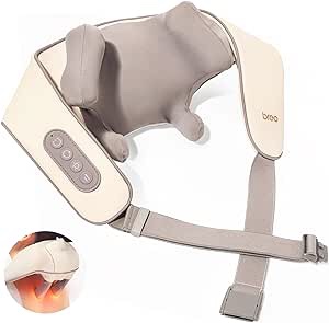 Breo N5 Mini Neck Massager, Shiatsu Neck Massager with Heat