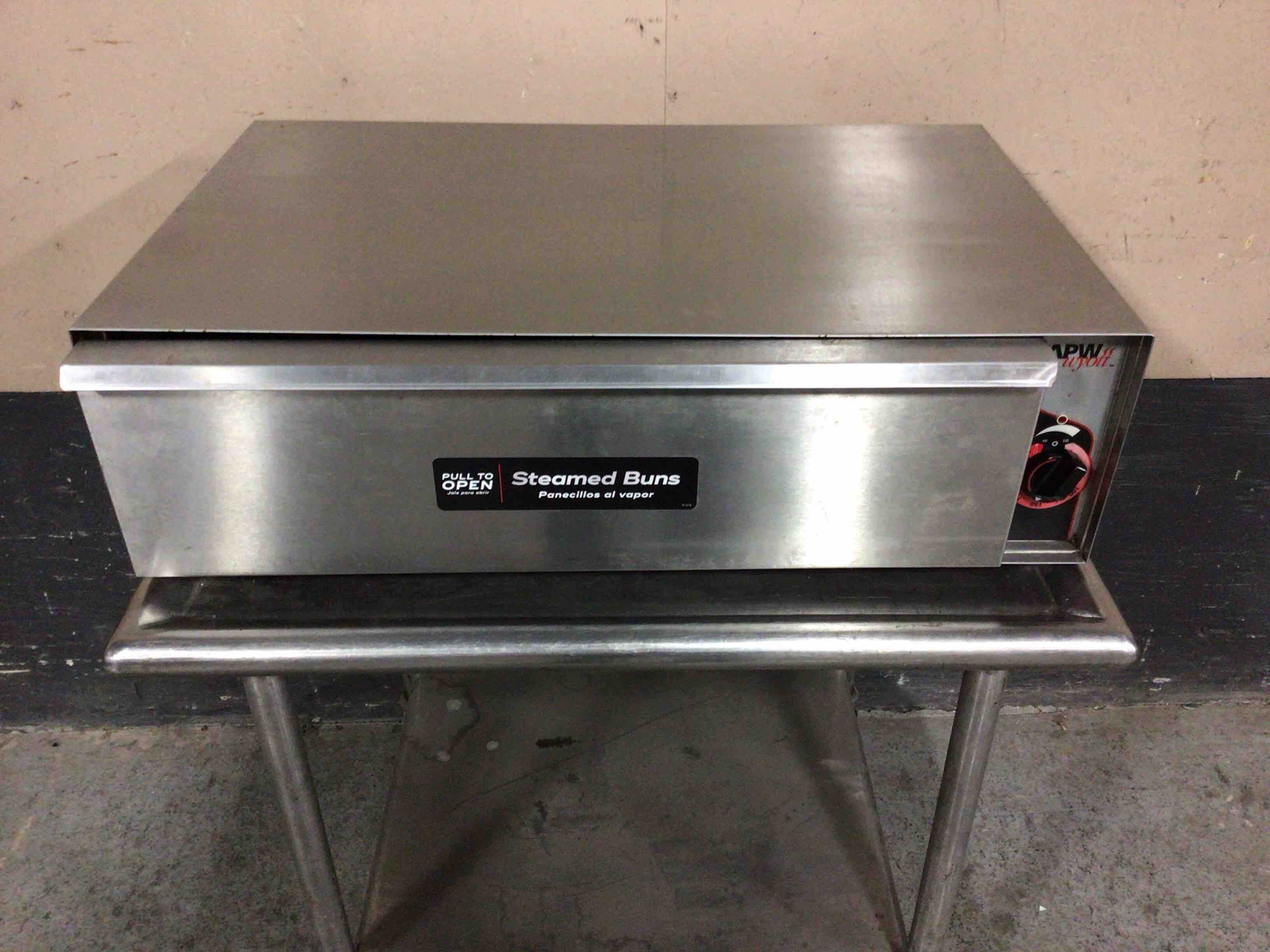 APW WYOTT STAINLESS STEEL BUN WARMER DRAWER
