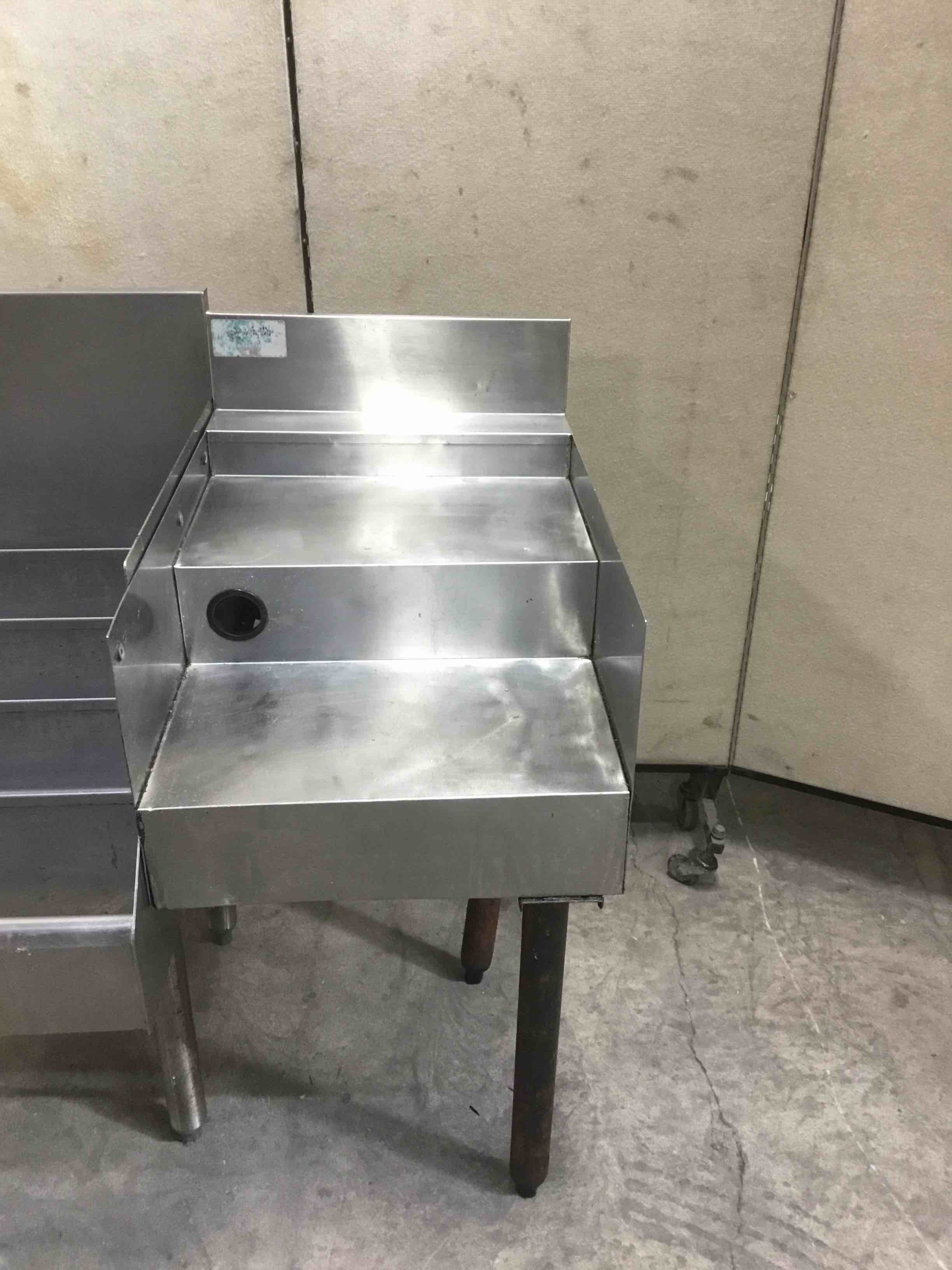 15 INCH STAINLESS STEEL BACK BAR BLENDER STATION 