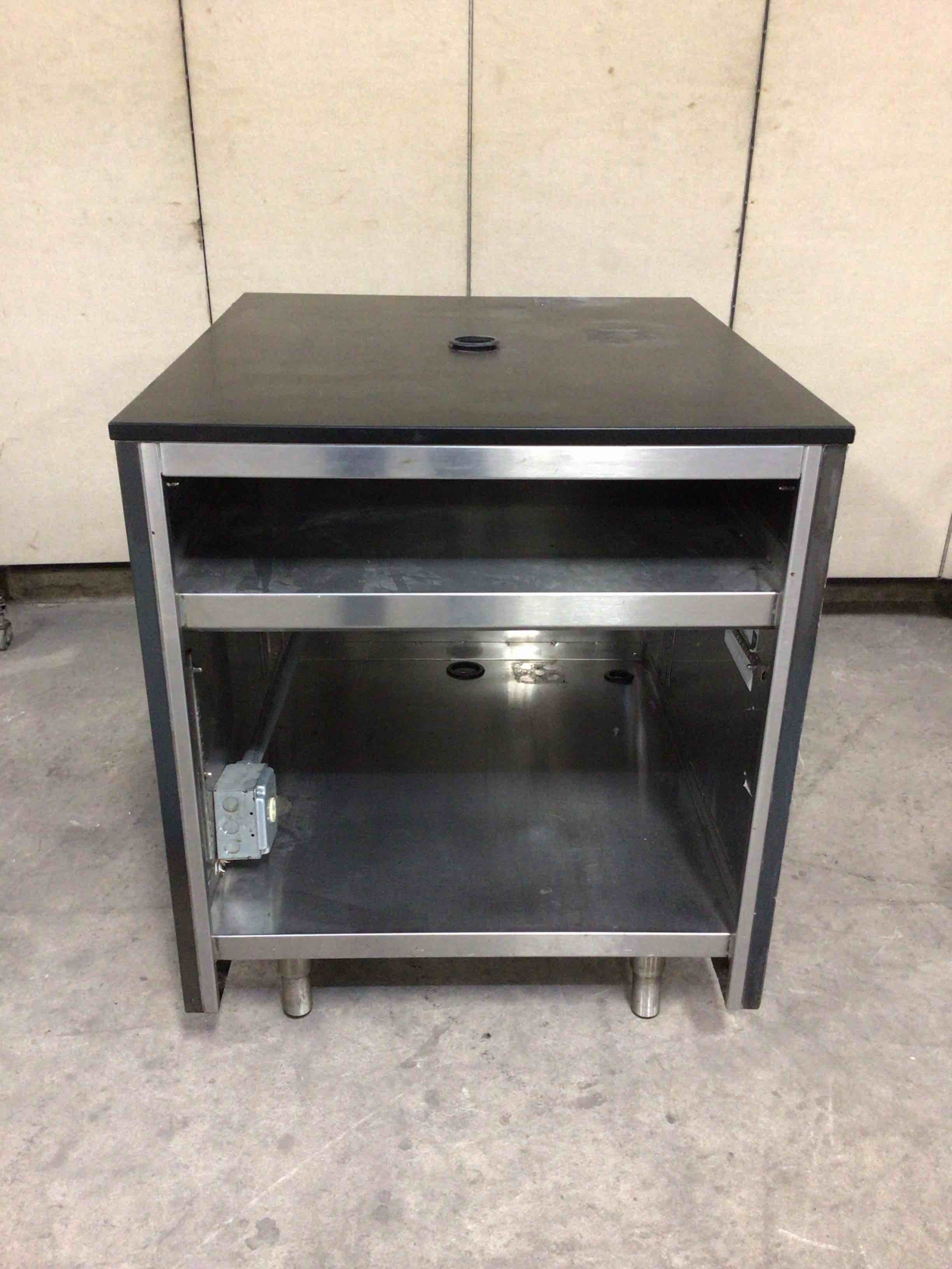 30 INCH MODULAR COUNTER WITH DUAL UNDER SHELVES