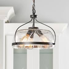 quoizel lighting Henderson  3 light pendant, incomplete 