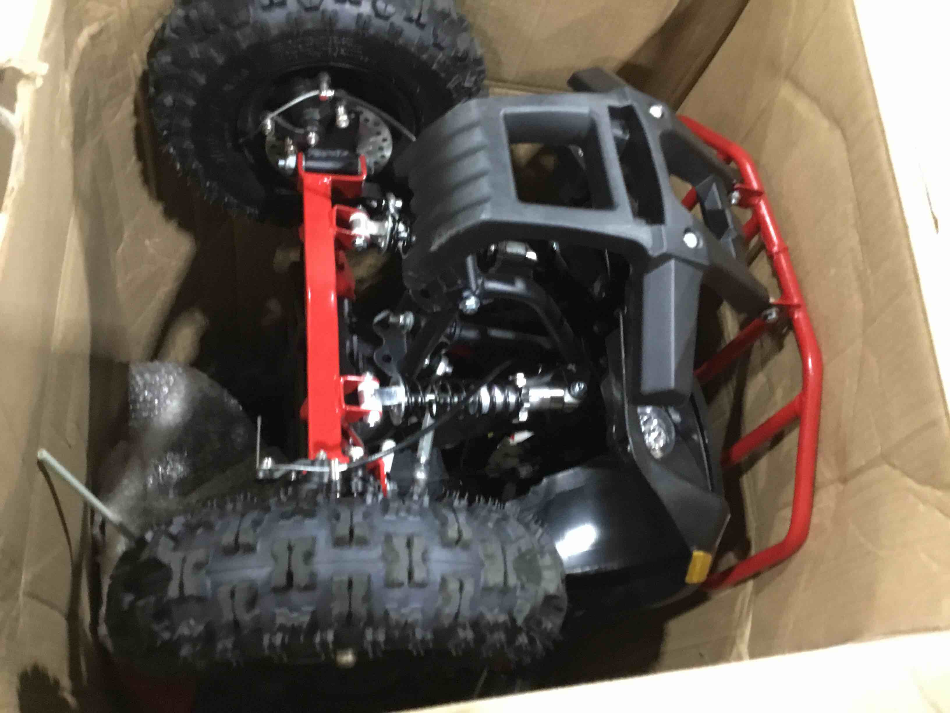 MotoTec ATV For Kids Red Large